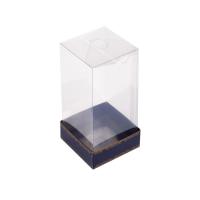 8.8.20 alt lacivert  üzeri gold yaldızlı üst asetat kutu