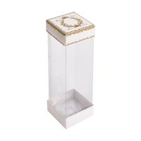 8.8.20 alt üst beyaz  üzerine gold yaldızlı iç asetat kutu 