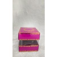 8.8.8 alt üst mor üzerine gold baskılı kutu iç asetat