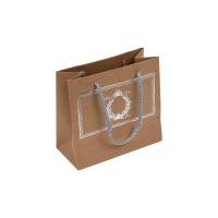 craft üzerine gümüş yaldızlı lüx çanta 17.15 ölçüsünde