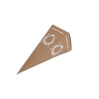 külah craft üzerine gümüş yaldız baskılı (25 ad)